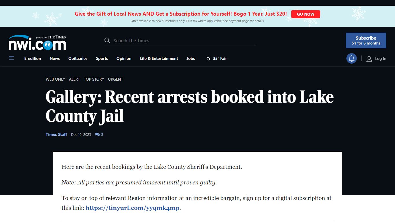 Gallery: Recent arrests booked into Lake County Jail